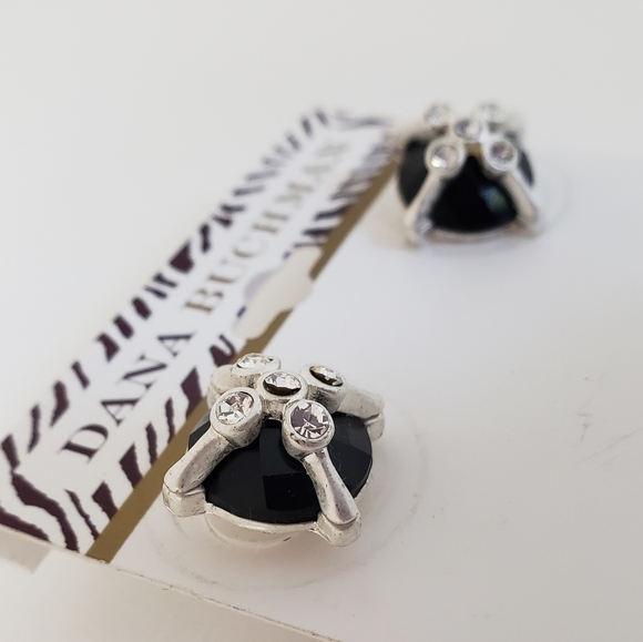 Dana Buchman Jewelry - NWT! Dana Buchman Earrings Rhinestones Post Back